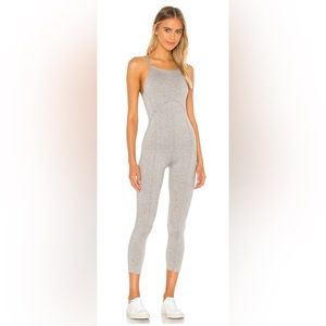 🔥🔥SALE🔥🔥 Free People Side to Side Performance jumpsuit Gray NWT Revolve